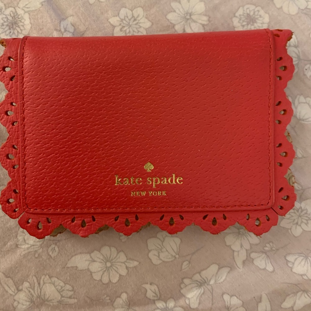 Used pink Kate Spade wallet